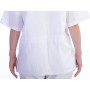 Chaqueta con botones-algodón/pol.-mujer xxl blanca