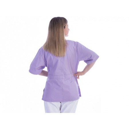 Jaqueta com botões - algodão/pol.-mulher xxl roxo