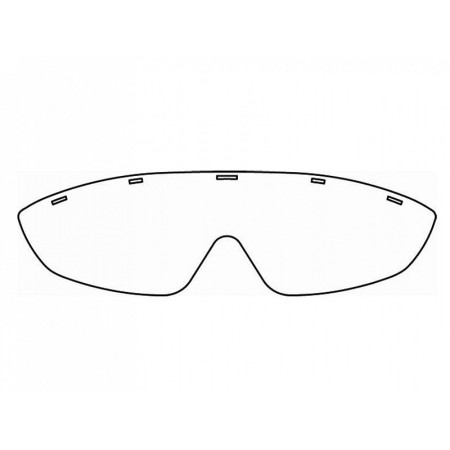 Replacement visors for code 25646 - pack 20 pcs.