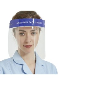 Disposable anti-fog face shield