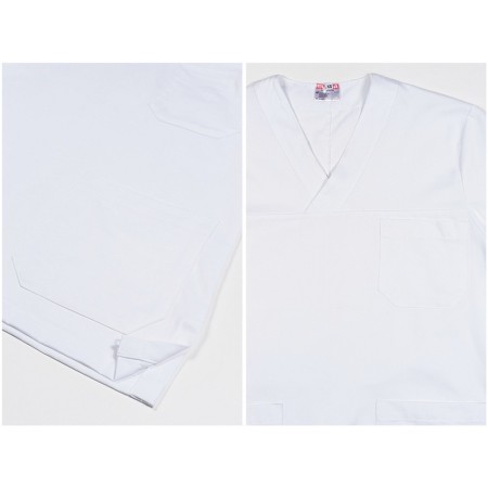 Tunique en coton - blanc - xs