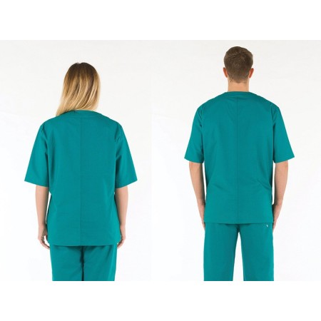 Túnica de algodón - verde - xs