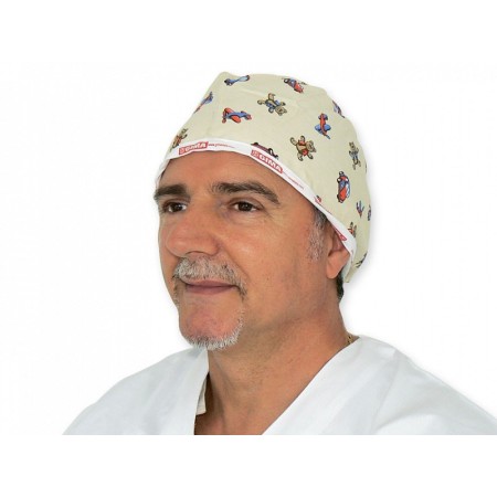 Șapcă cu model bej -