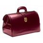 Bolsa de couro Supertexas - bordô