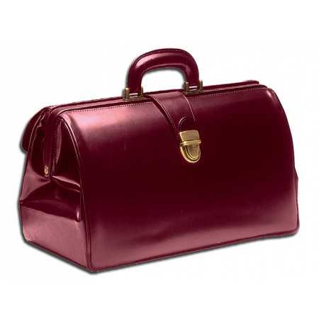 "Supertexas leather" bag - burgundy