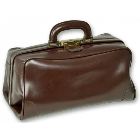 Bolsa de couro da flórida - marrom