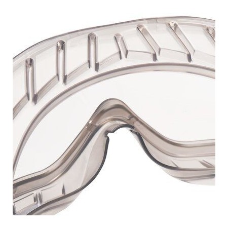 Ochelari de protecție 3m 2890s, lentilă pc transparentă (as/af), etanș la gaz, bandă elastică