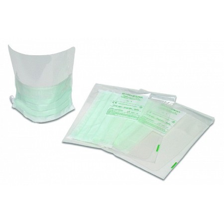 Visiera paraschizzi con mascherina.