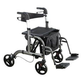 Inteligentny rollator z podnóżkiem