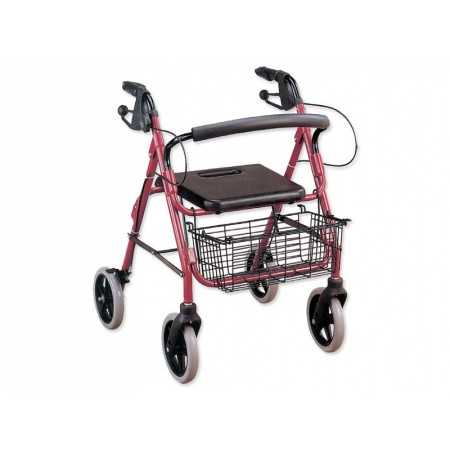 Comfort walker with seat