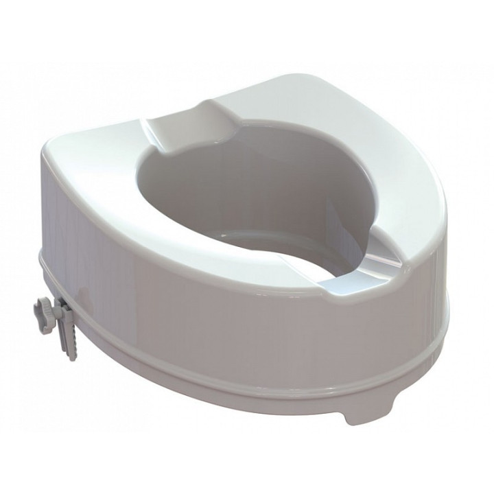 Toalettbältestol med fästsystem - 15 cm