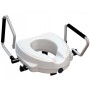 Toilet booster seat with reclining armrests - 12.5 cm