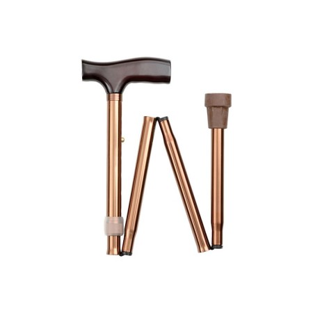 Foldable aluminum stick