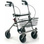 Rollator with Vermeiren 286E Stick Holder