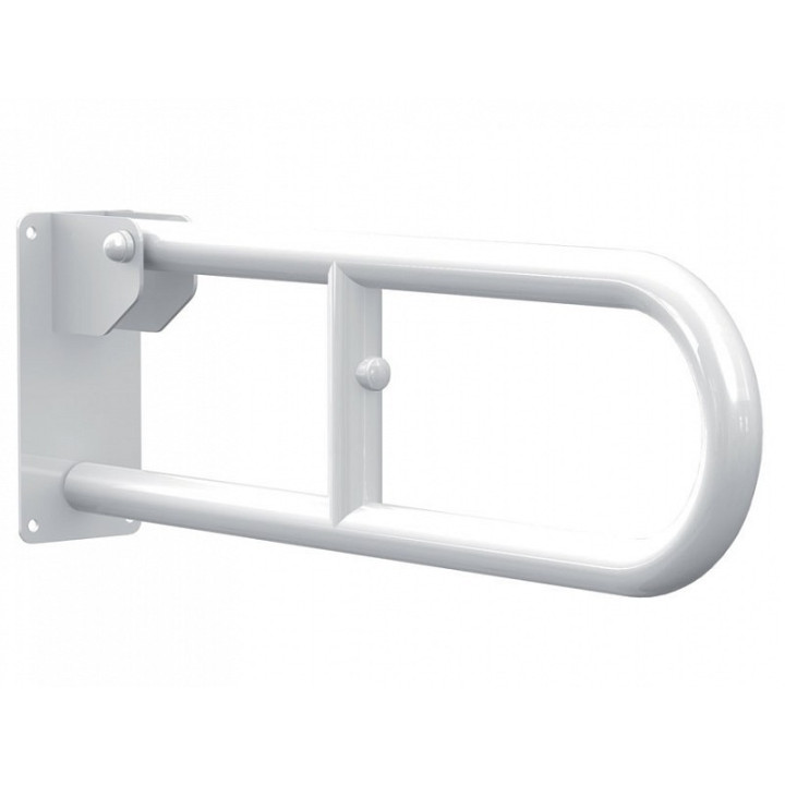 Fällbart U-format handtag av belagt stål – 70 cm