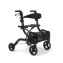 Rollator with Pole Holder and Vermeiren Four Light back support