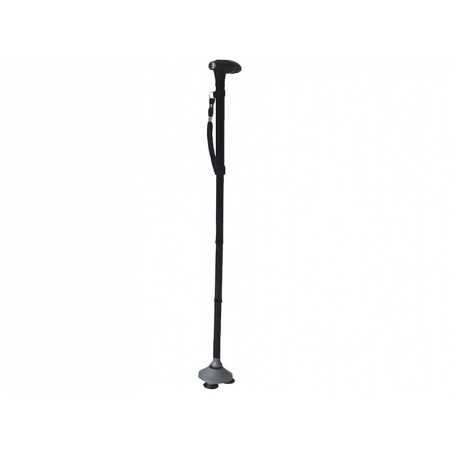 Stick with suction cups and LED light - black