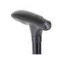 Stick with suction cups and LED light - black