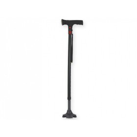 Safety Stick with Light - with 4-Pin Base - Black