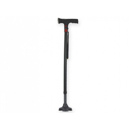 Bezpečnostní tyč se světlem – se 4pinovou základnou – černá