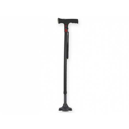 Safety Stick with Light - with 4-Pin Base - Black