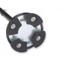 Safety Stick with Light - with 4-Pin Base - Black