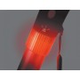 Biztonsági rúd light-szal - 4-tűs alap - fekete