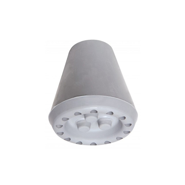 Gummidupper til rør 19 mm, bund 47 mm - pakke med 2 stk.