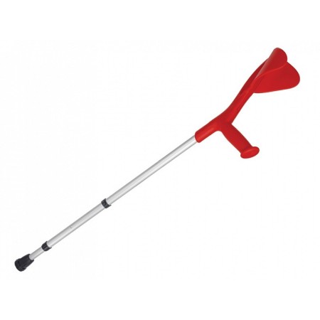 Stampelle evolution - rosso/grigio - 1 paio