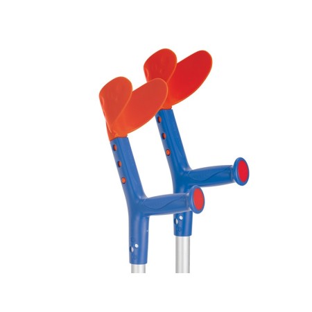 Muletas Tiki - vermelho/azul - 1 par