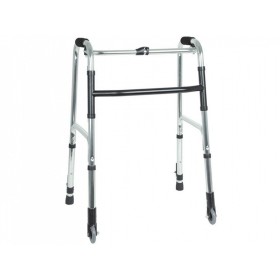 Rollator met 2 interne wielen