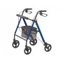 Let rollator - foldbar - blå