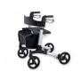 Stylish walker - foldable - silver