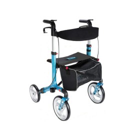 Prince rullator - hopfällbar - blå