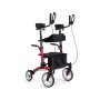 Volledig Verstelbare Staande Rollator - Aluminium - Rood