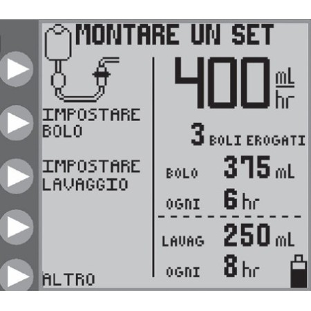 Bomba de alimentación enteral kendall kangaroo epump