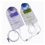 Set de perfusion avec double poche intégrée de 1 000 ml pour solution nutritive et de lavage - 30 pièces pour kangourou