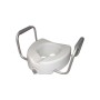 Toilet seat 11.5 cm Mediland with removable armrests