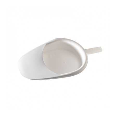 White plastic frying pan