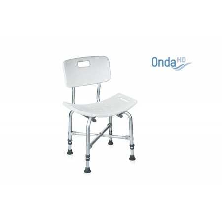 Shower seat with backrest - Onda Hd series