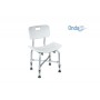 Shower Seat With Backrest - Onda Hd Series