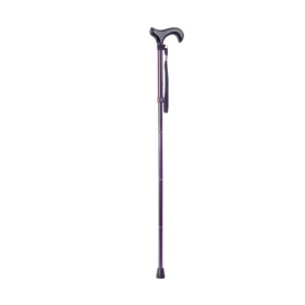 Eloxovaná hliníková tyč s protiskluzovými hroty - skládací a výškově nastavitelná - T-rukojeť - Ženy