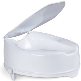 Rialzo per water con blocco laterale e coperchio - h 14 cm