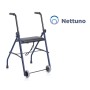 Összecsukható görgő festett acélból - 2 kerék üléssel - Neptun