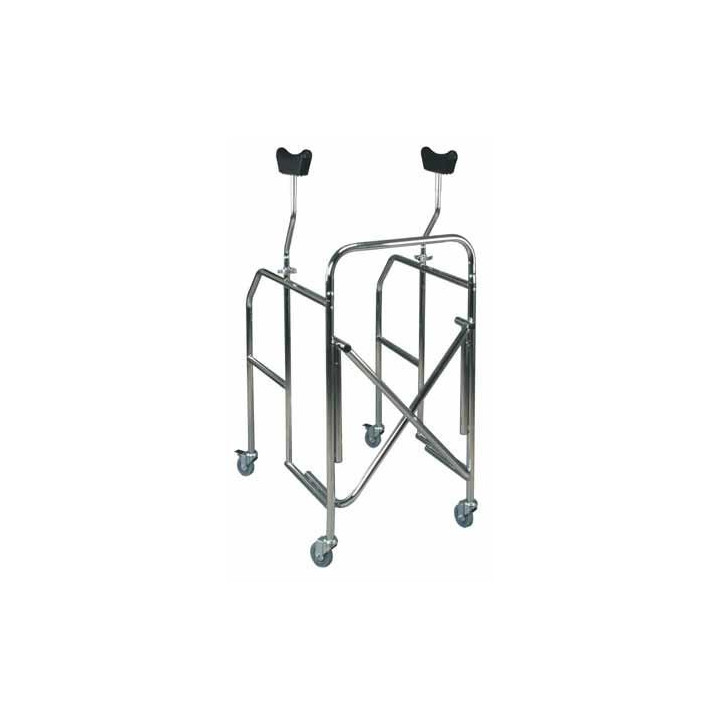 Folding axillary walker