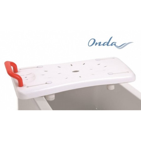 Asiento de baño de plástico - ajustable en ancho