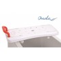 Plastic bathtub seat - adjustable in width