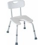 Mopedia U-shaped bathroom seat with backrest