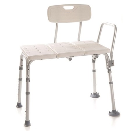 Bath transfer seat - height adjustable