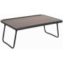 Betttabletts mit klappbaren beinen, braune farbe